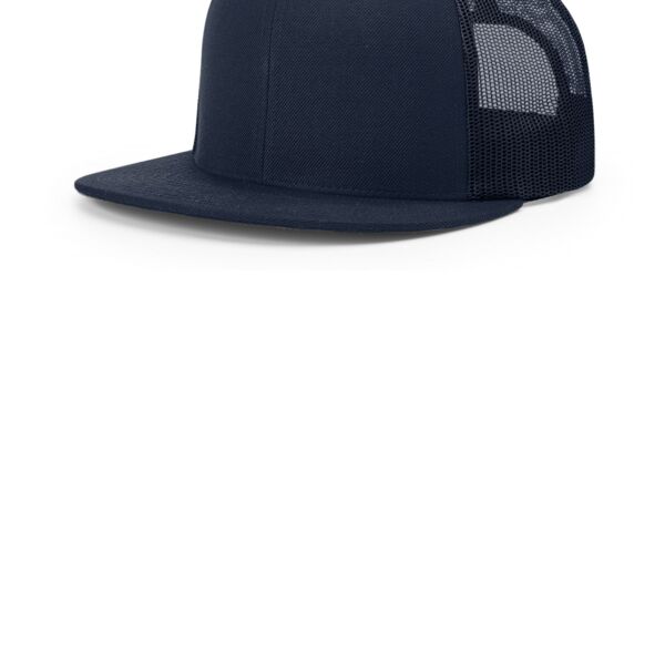 Acrylic Wool Blend Flatbill Trucker Thumbnail