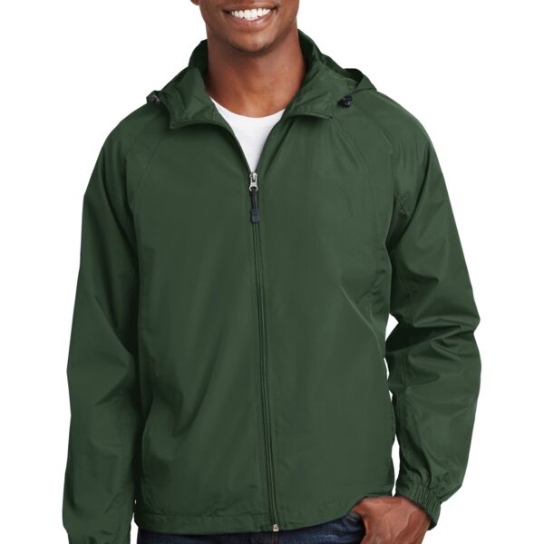 Hooded Raglan Jacket Thumbnail