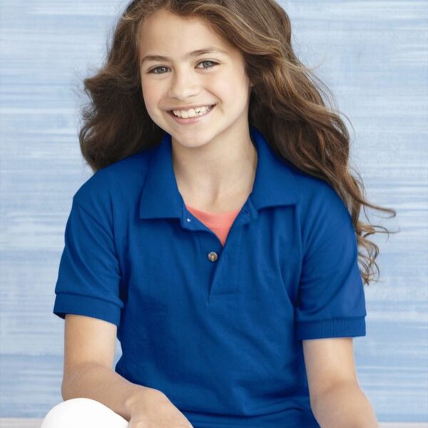 Youth DryBlend® Jersey Polo Thumbnail