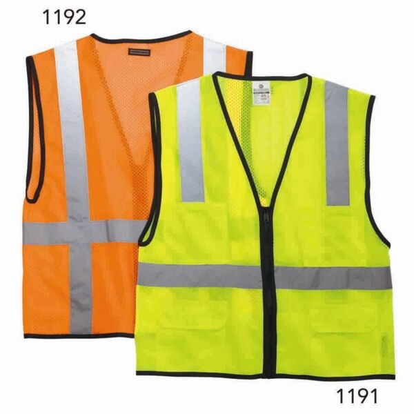 Unisex Economy Mesh 6-Pocket Vest Thumbnail