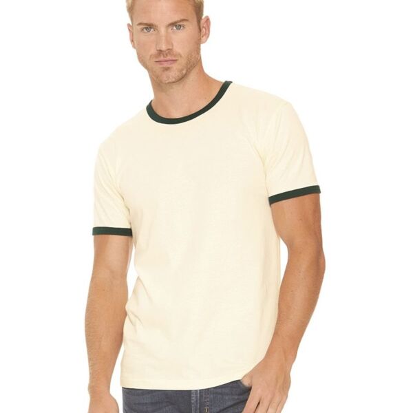 Unisex Cotton Ringer T-Shirt Thumbnail