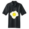 Heavyweight Cotton Pique Polo with Pocket Thumbnail