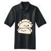 Heavyweight Cotton Pique Polo with Pocket Thumbnail