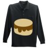 Long Sleeve Silk Touch Polo with Pocket Thumbnail