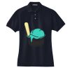 Women's Heavyweight Cotton Pique Polo Thumbnail