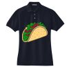 Women's Heavyweight Cotton Pique Polo Thumbnail