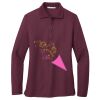 Women's Silk Touch Long Sleeve Polo Thumbnail