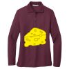 Women's Silk Touch Long Sleeve Polo Thumbnail