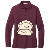 Women's Silk Touch Long Sleeve Polo Thumbnail