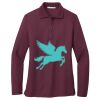 Women's Silk Touch Long Sleeve Polo Thumbnail